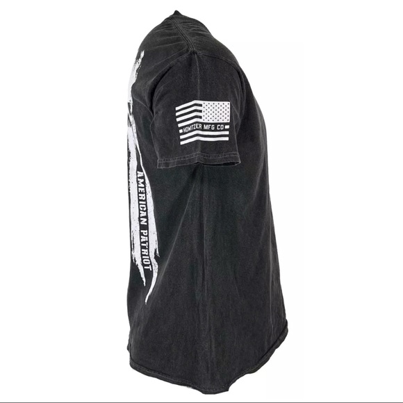 Howitzer Style Men's T-Shirt PATRIOT TORN Military Grunt S M L XL 2XL 3XL 4XL - Picture 6 of 13